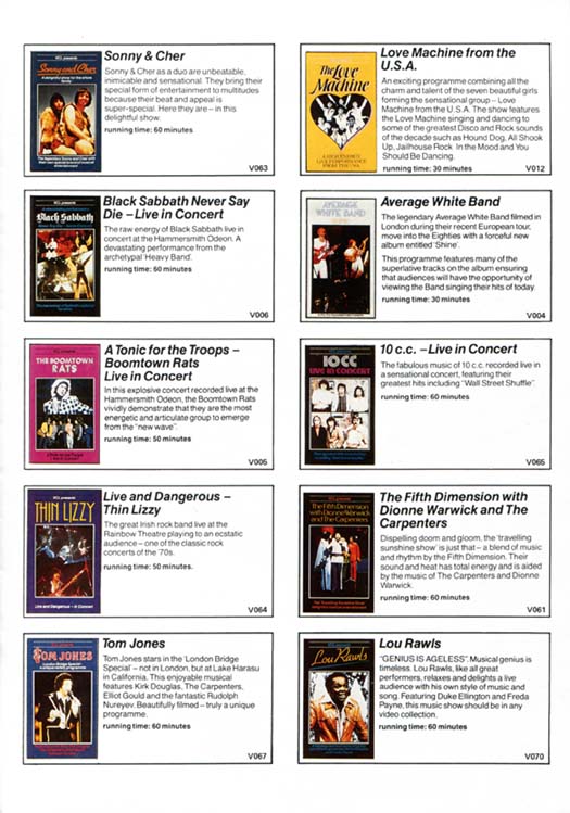 Catalogue