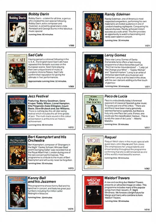 Catalogue