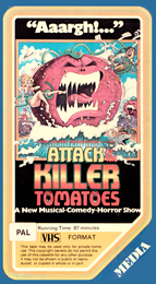 Coverscan of Attack of the Killer Tomatoes